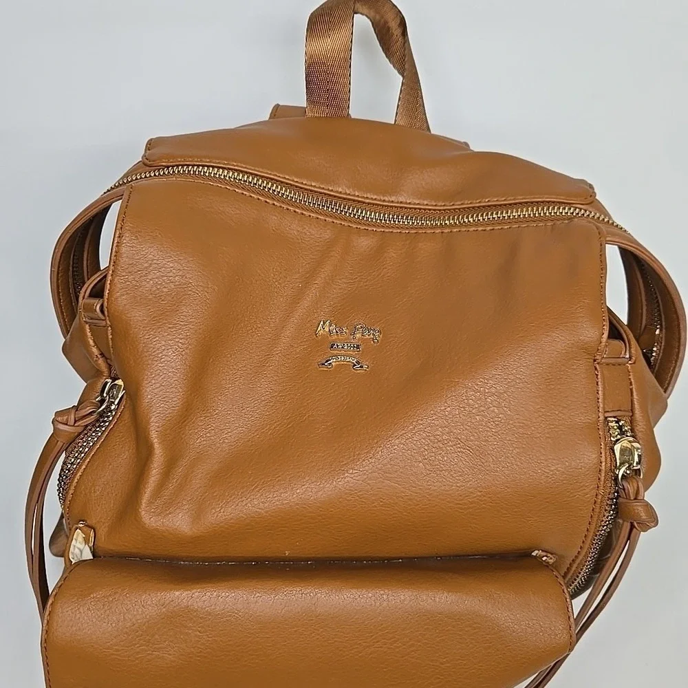 Miss‎ Fong Leather Diaper Bag, Back Pack, Large Capacity